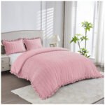Luxury Smooth Finish Duvet Cover Set - Blush Pink
