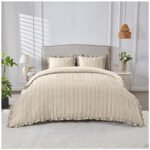 Luxury Smooth Finish Duvet Cover Set - Bone