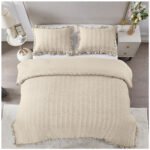 Luxury Smooth Finish Duvet Cover Set - Bone
