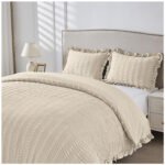 Luxury Smooth Finish Duvet Cover Set - Bone