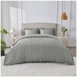Luxury Smooth Finish Duvet Cover Set - Grey