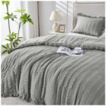 Luxury Smooth Finish Duvet Cover Set - Grey