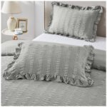 Luxury Smooth Finish Duvet Cover Set - Grey