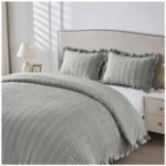 Luxury Smooth Finish Duvet Cover Set - Grey