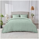 Luxury Smooth Finish Duvet Cover Set - Sage Green