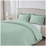 Luxury Smooth Finish Duvet Cover Set - Sage Green