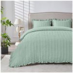 Luxury Smooth Finish Duvet Cover Set - Sage Green