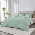 Luxury Smooth Finish Duvet Cover Set - Sage Green