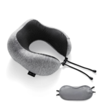 Luxury Ergonomic Neck Support Pillow - Black/Grey