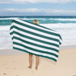 1 Pack Premium Cabana Resort Beach Towel - Green