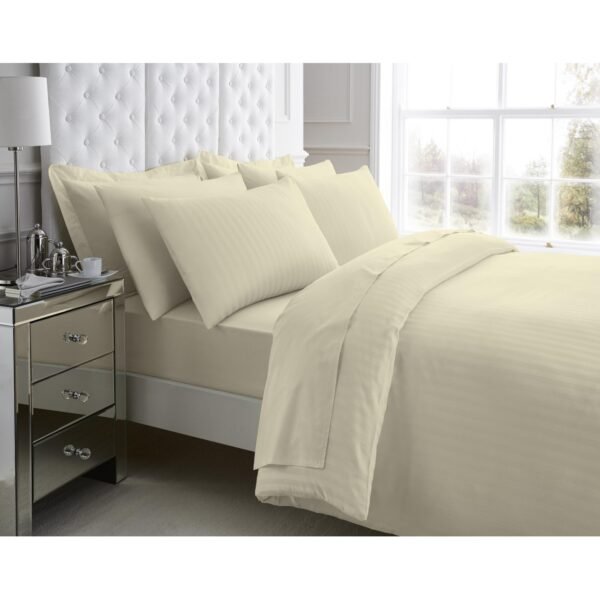 Luxury 200 TC Egyptian Cotton Duvet Cover Set - Mocha