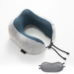 Luxury Ergonomic Neck Support Pillow - Navy/Grey