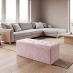 Premium Diamond Pattern Storage Box - Pink