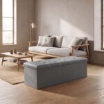 Elegant Leather Storage Box with Lid – Chocolate