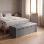 Elegant Leather Storage Box with Lid – Chocolate