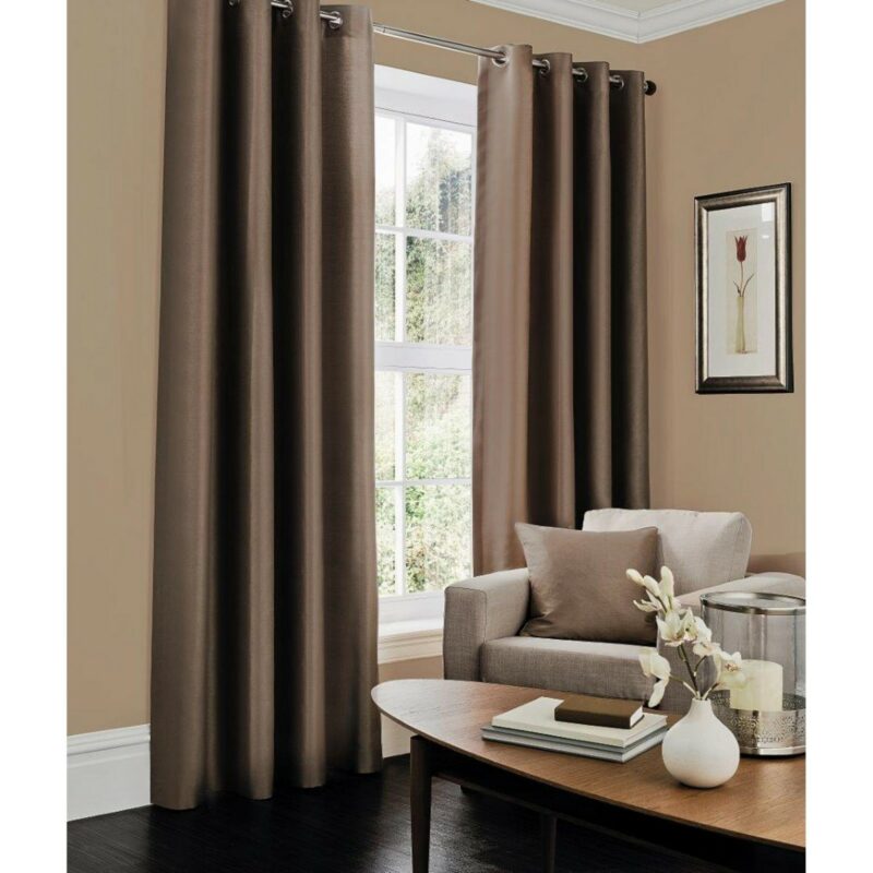 31069225 faux silk c cover 45x45 brown 1 2