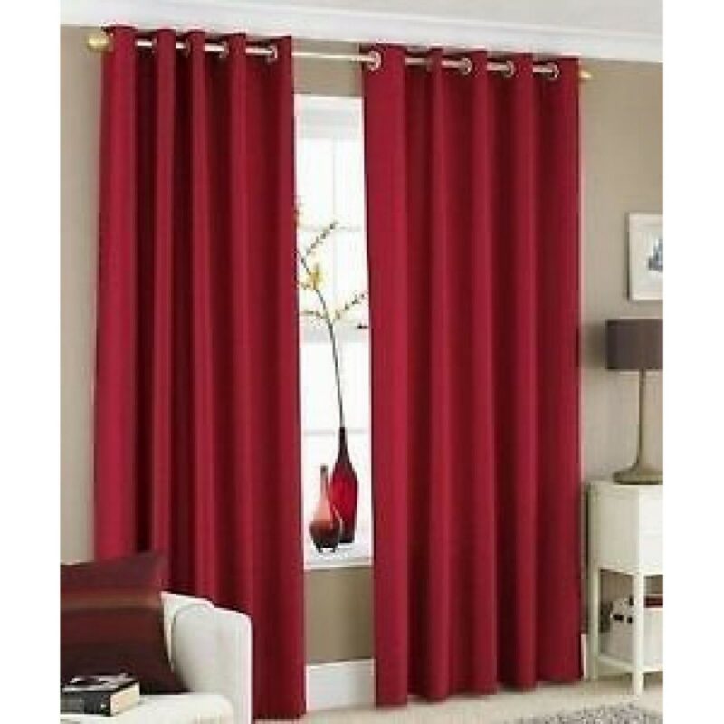 31069270 faux silk c cover 45x45 deep red 1 2