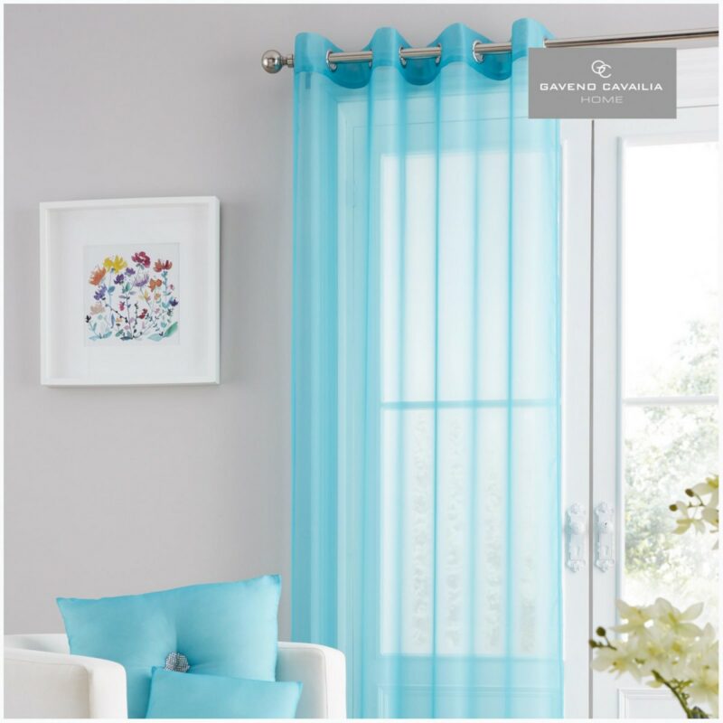 31125686 swiss v pile panel curtain 55x90 teal 1 1