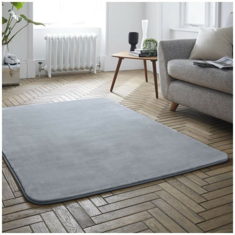 31136484 velvet touch rugs 100x150 silver 6484 1 1