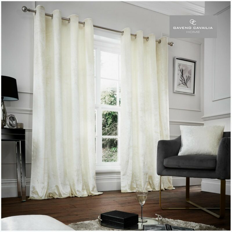 31148777 velvet curtain 66x72 cream 1 2