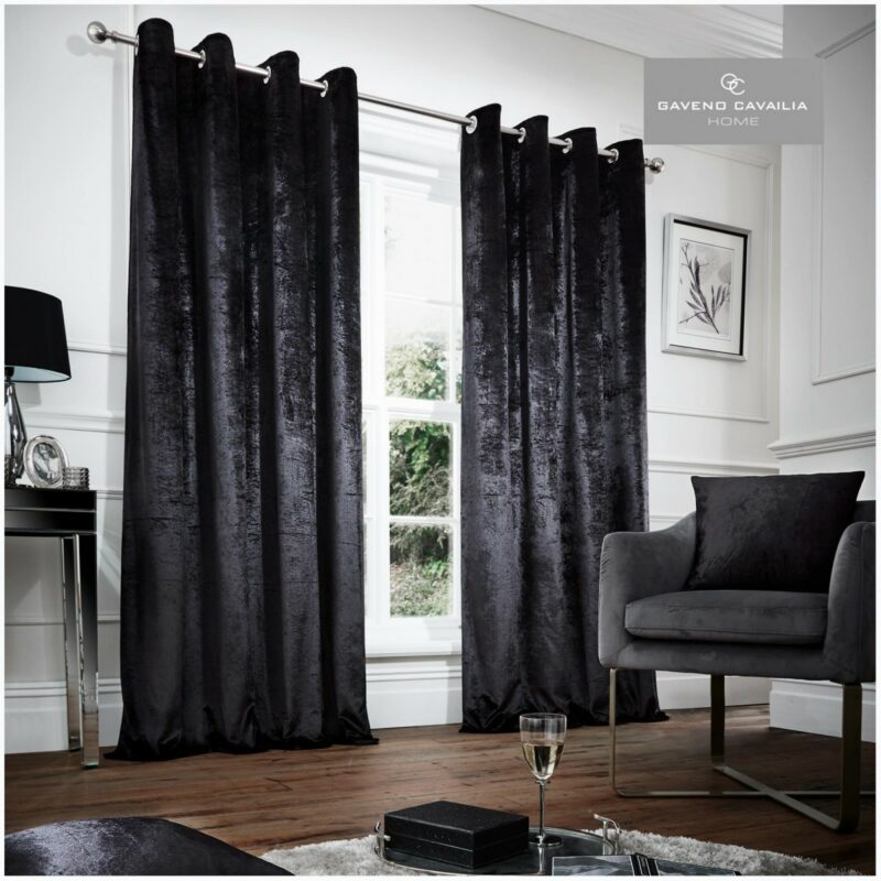 31148791 velvet curtain 66x72 black 1 2