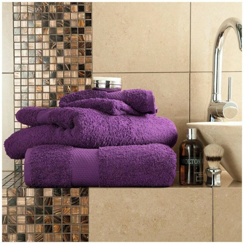 41044376 miami hand towel 50x85 purple 1