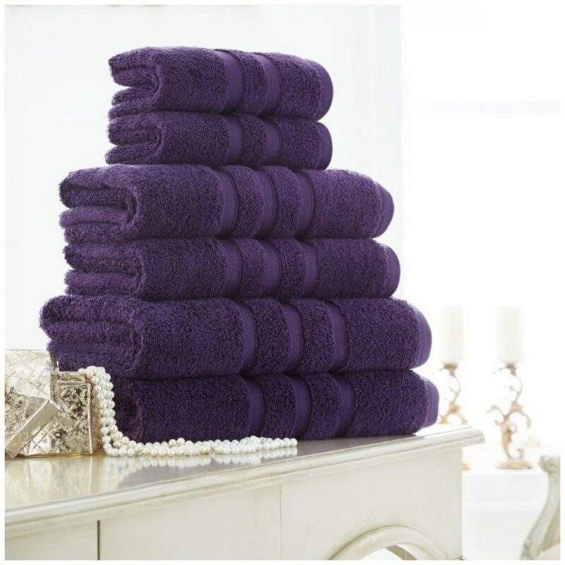 41108412 zero twist hand towel purple 1