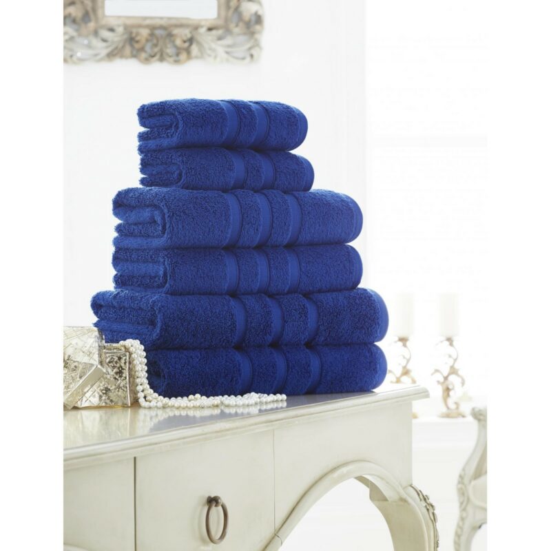 41108504 zero twist bath towel electric blue 1