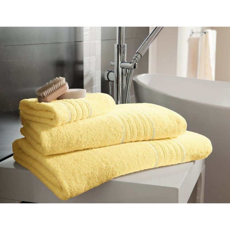 41148562 jumbo bath sheet hampton lemon 1