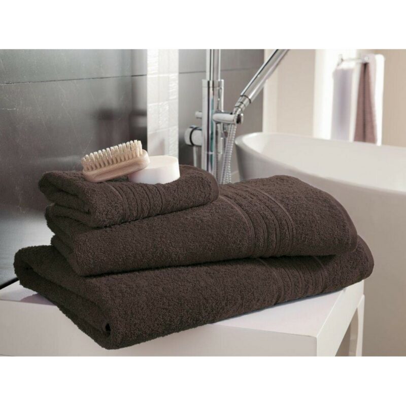 41148654 jumbo bath sheet hampton walnut 1