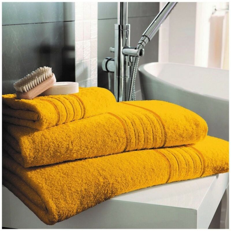 41373490 bath towel hampton ochre 1