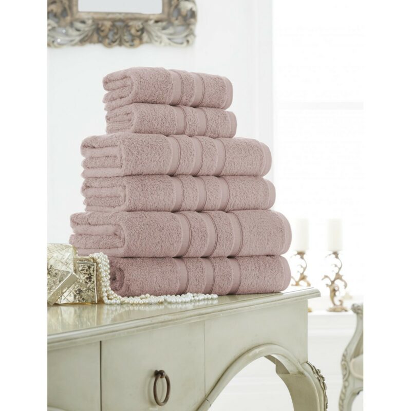 41373568 zero twist hand towel blush pink 1