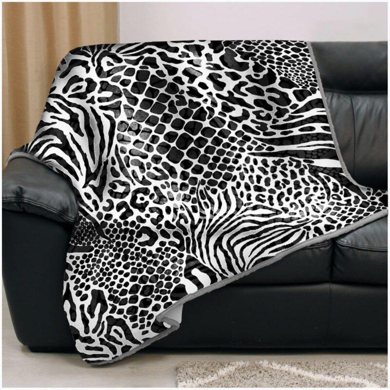 New Leopard Skin Throw