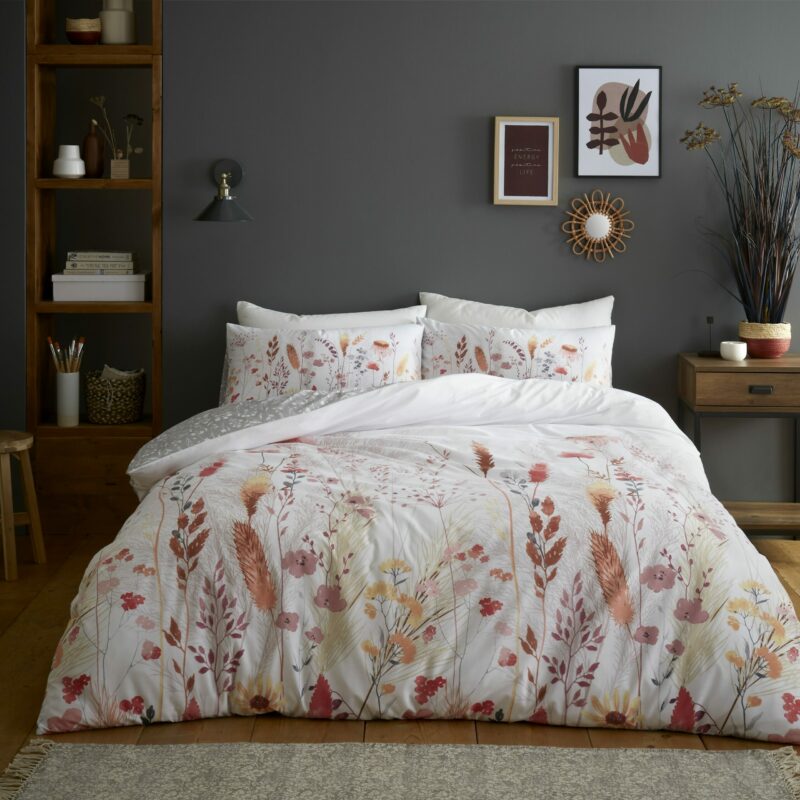 Meadow Floral Printed Duvet Set